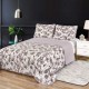 Cuvertură de pat Elegance CVI12 cu design floral neutru pentru un dormitor rafinat și confortabil