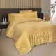 Lenjerie de lux pat dublu jacquard satin, model Corina lila cu fluturi, 6 piese, de la First Choice