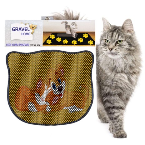 Covoraș litieră pisici Cat Comfort, Gravel, 0021